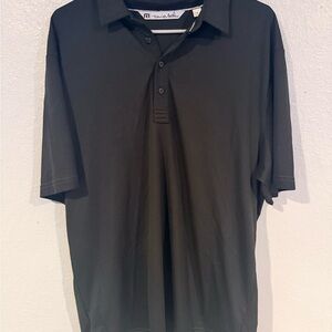 TravisMathew Black Polo Shirt Men’s XL